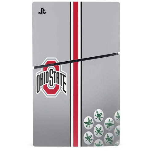 Ohio State University Buckeyes PS5 Slim Digital Edition Console Skin
